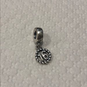 Pandora 16 Charm